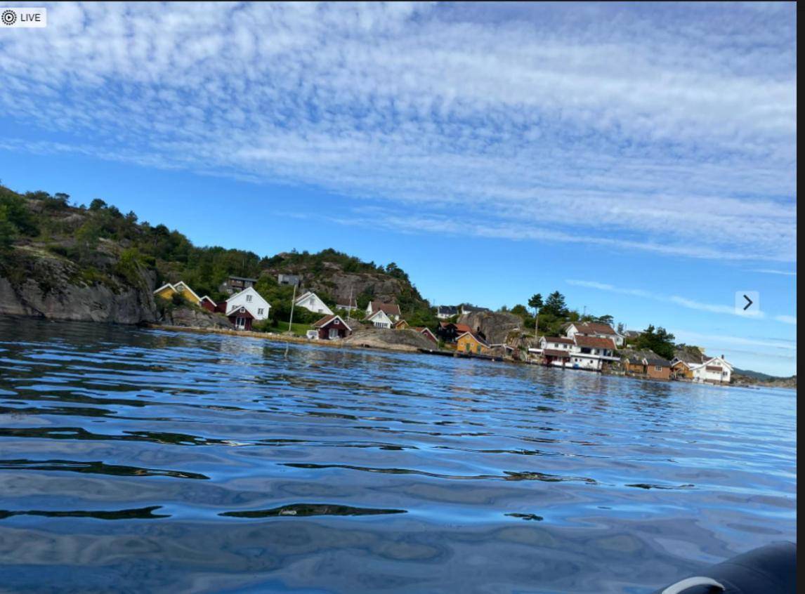 Lunvig - A Cosy Cottage In Idyllic Small Island Near Kristiansand, Sogne Dış mekan fotoğraf